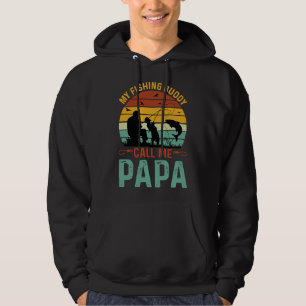 Moletom Camaradas de Pesca Chamam-Me Vovô Fofo Dia S