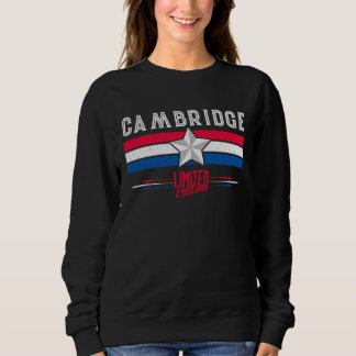 Moletom Cambridge Retro Vintage Mulheres Homens Crianças