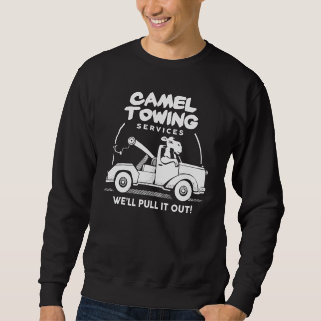 Moletom Camel Camel Tears Services Bem Puxá-La (Frente)