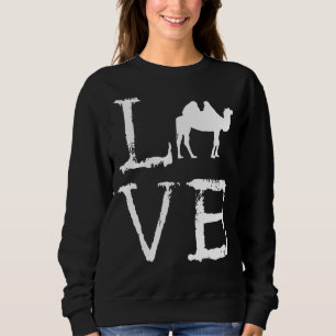 Moletom Camel Creepy Love Camel Arabe Desert Animal Wor