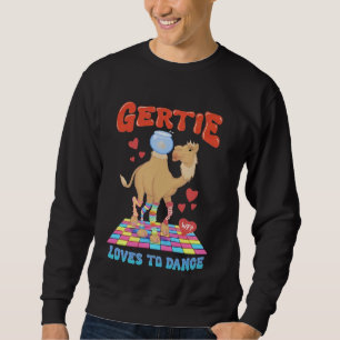 Moletom Camel Gertie ama dançar