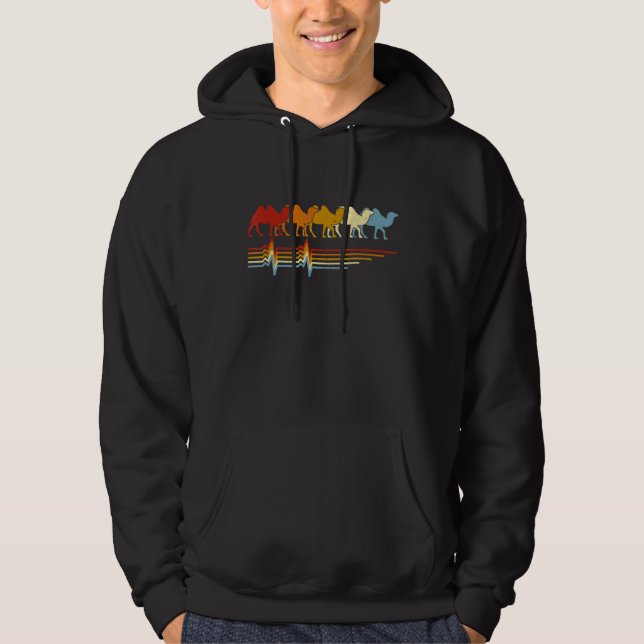 Moletom Camel Heartbea Retro Vintage Animal (Frente)