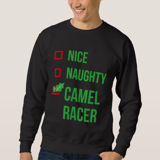 Moletom Camel Racer Pajama Natal (Frente)