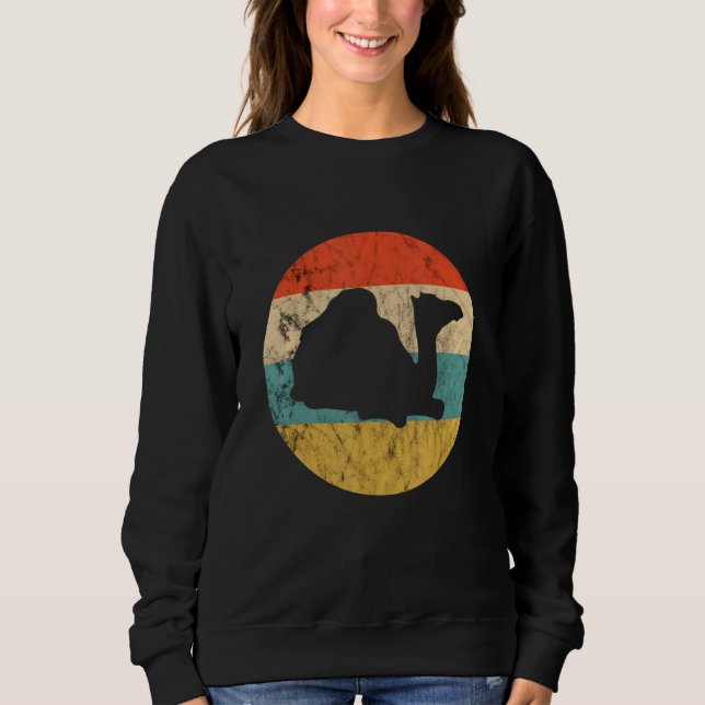 Moletom Camel Retro Vintage Desert Arabe Camel Animal (Frente)