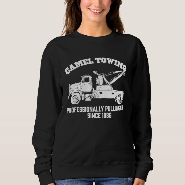 Moletom Camel Towing  Crude Tow Truck Recovery Workers (Frente)