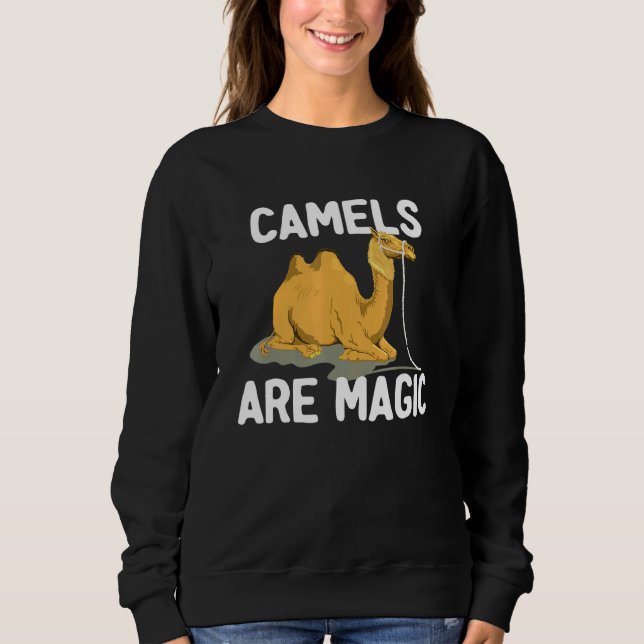 Moletom Camelos De Camelo São Crianças De Camelos De Anima (Frente)