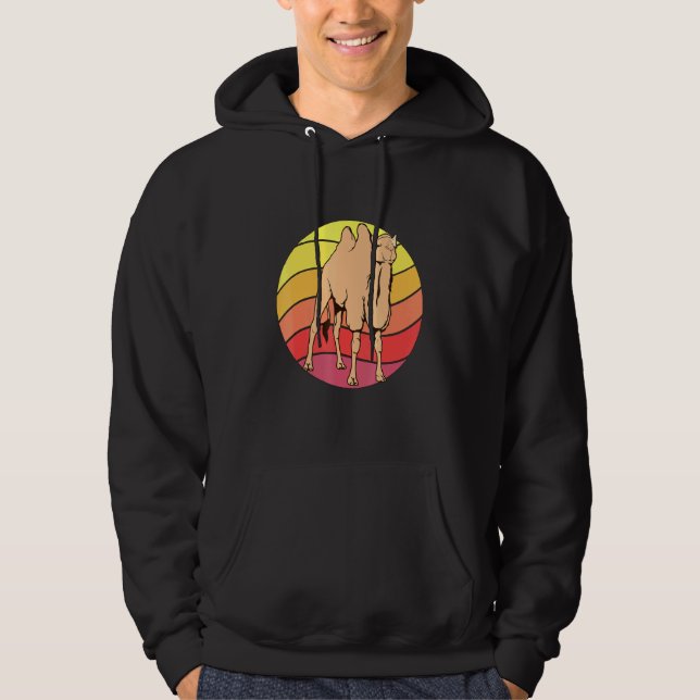 Moletom Camelos de Camelos Ultrassados Retro (Frente)