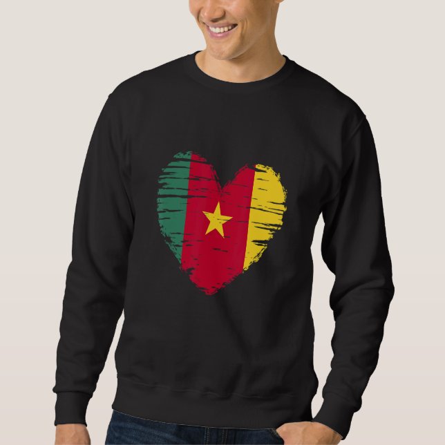 Moletom Cameron Heart Cameron Flag Cameron Pride (Frente)