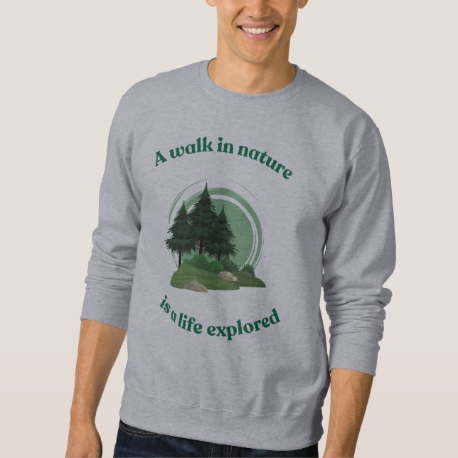 Moletom Caminhada na Natureza (Frente)