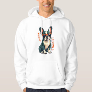 Moletom Caminhada Vintage Vou Pensar Nisso Bulldog Francês