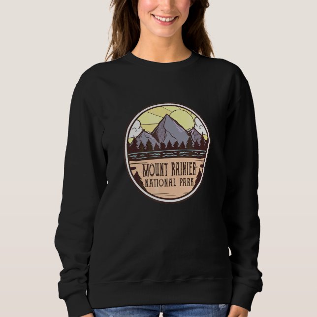 Moletom Caminhada Washington Parque Nacional Monte Rainier (Frente)