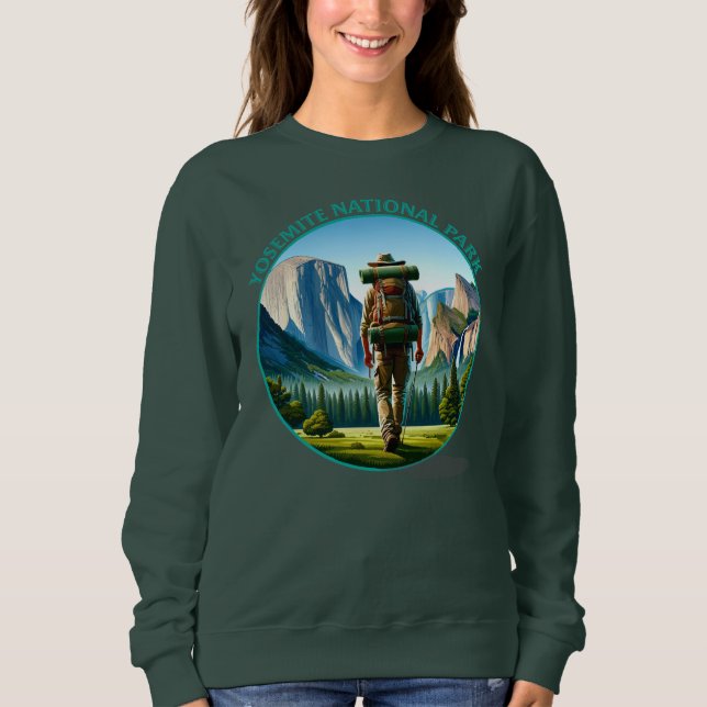 Moletom Caminhante no parque nacional de Yosemite (Frente)