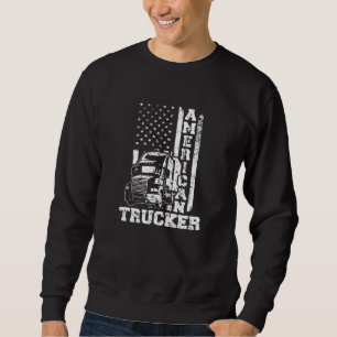 Moletom Caminhão Americano Bandeira Americana Patriótica B