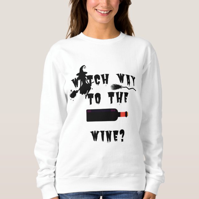 Moletom Caminho da Bruxa para a Camisola de Vinho (Frente)