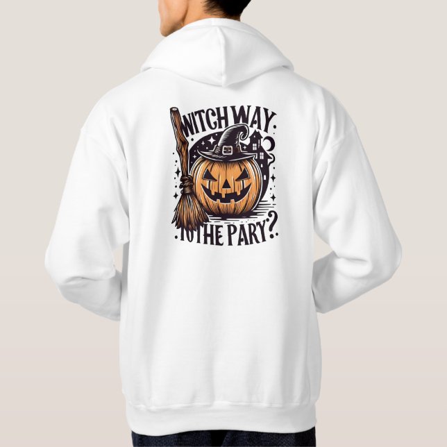 Moletom Caminho De Bruxa Para A Festa? (Verso)