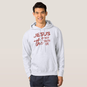 Moletom Caminho Jesus Verdade Vida Cristã