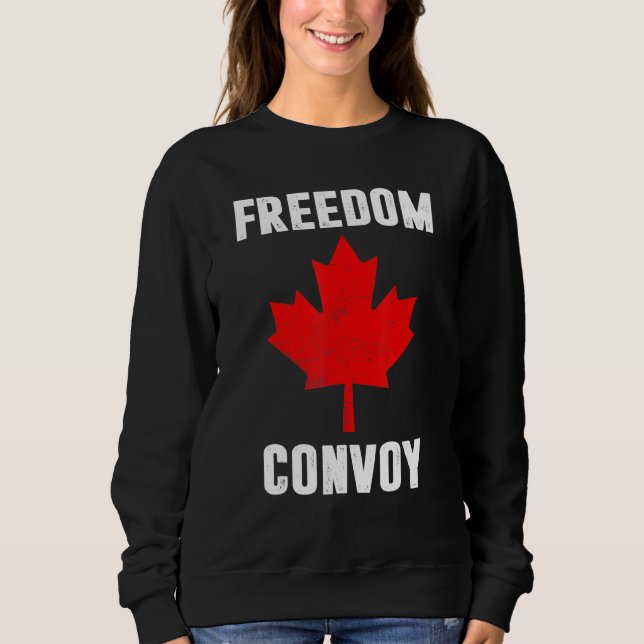 Moletom Caminhoneiro da Liberdade 2022 Canadá (Frente)