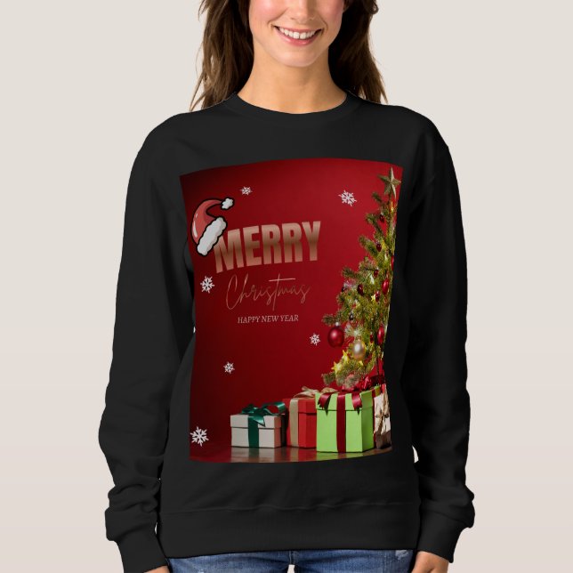 Moletom “Camisa de Natal da Temporada Alegre” (Frente)