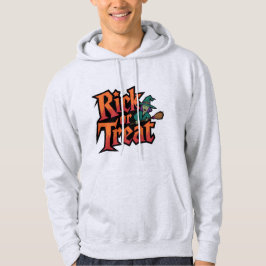 Moletom Camisa-T básica de Halloween dos rick ou Tratament