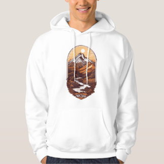 Moletom Camisa-T de Picos Majestosos - Aguardam Aventura
