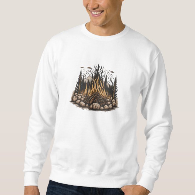 Moletom Camisa-T de Tales Fireside (Frente)
