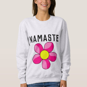 MOLETOM CAMISAS-T-CAMADAS DE PINCO DE NAMASTE