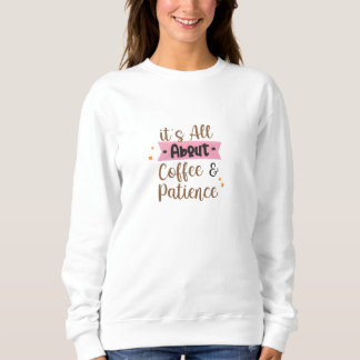 Moletom Camiseta-de-camisa-Impressão de-café