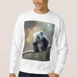 Moletom "Camiseta Doce Louca com Panda Bebê Adorável em um