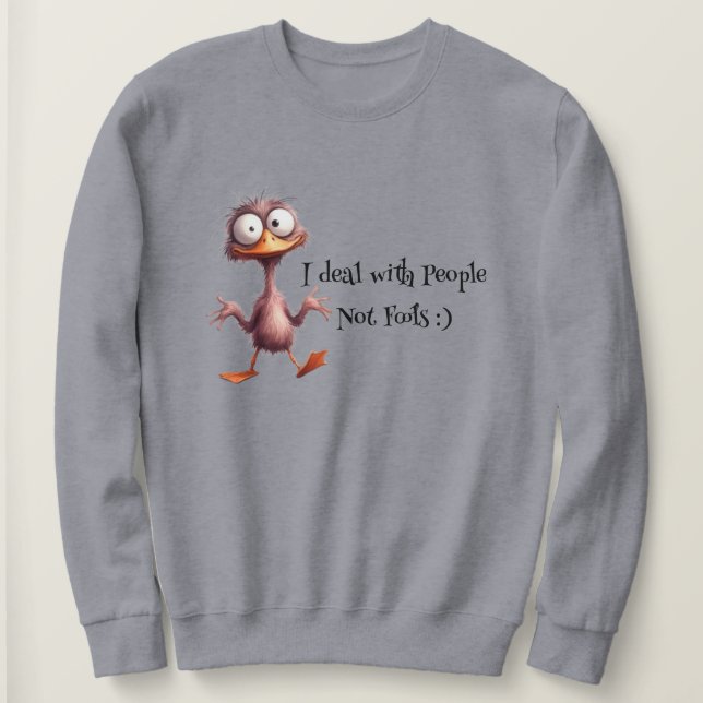 Moletom Camiseta-doce Sass - Fria, Divertida e Cheio de at (Frente do Design)