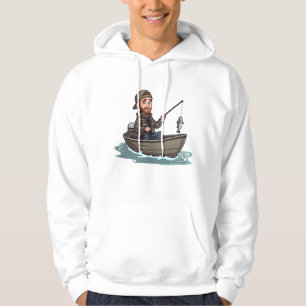 Moletom Camiseta/Moletom de Pesca Masculino
