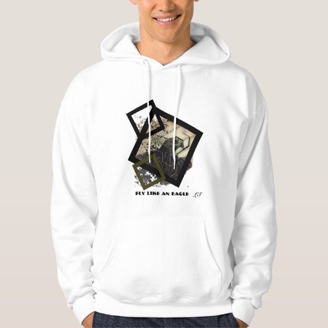 Moletom Camiseta, Sweatshirt com Capuz Básico Manga Longa (Frente)