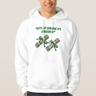 Moletom Camiseta-T - Refúgio masculino - Fogos de Natal