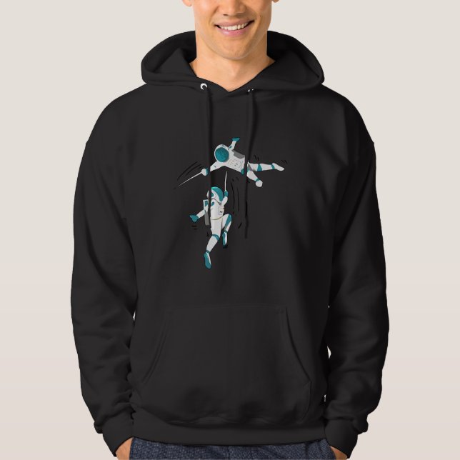 Moletom camisetaengraçadadecercaespaçopresenteporafencert_ (Frente)
