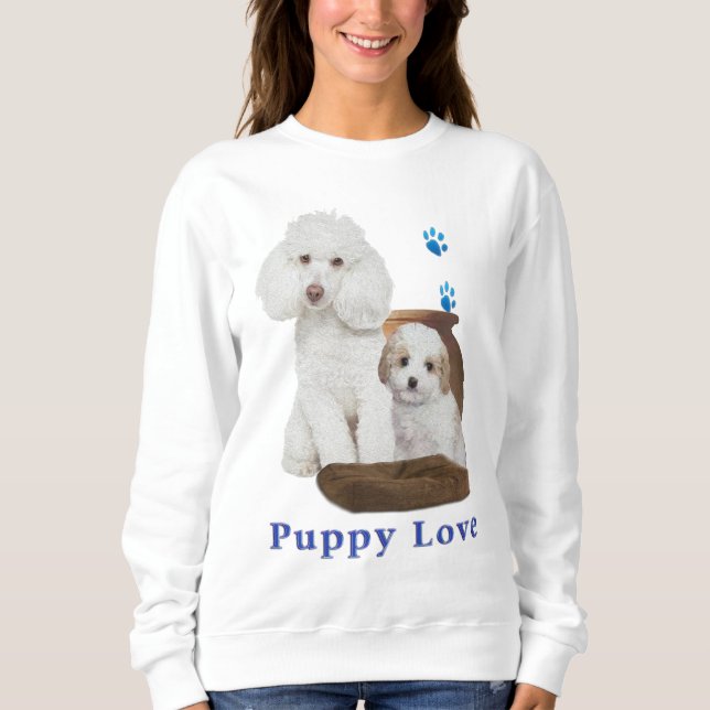 Moletom camisetas-poodle (Frente)