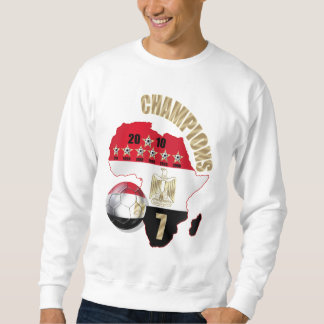 Moletom Camisola 2010 do futebol de Longsleeve Egipto dos