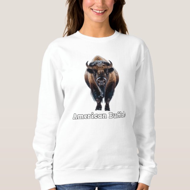 Moletom Camisola Americana de Búfalo (Frente)