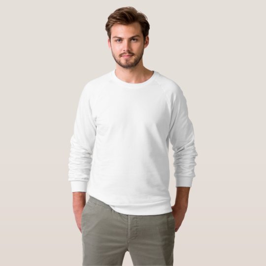 Moletom Masculino, American Apparel, Branco