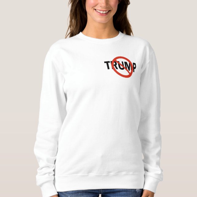 Moletom camisola anti-trump (Frente)