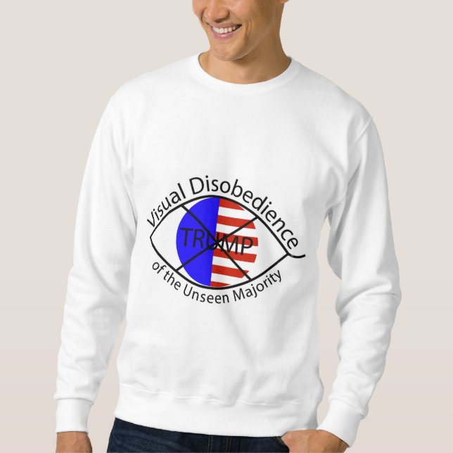 Moletom Camisola Antirtrópico de Desobediência Visual (Frente)