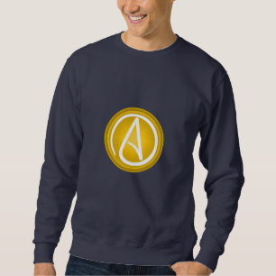 Moletom Camisola ateu do logotipo