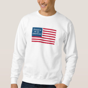 Moletom Camisola básica americana orgulhosa