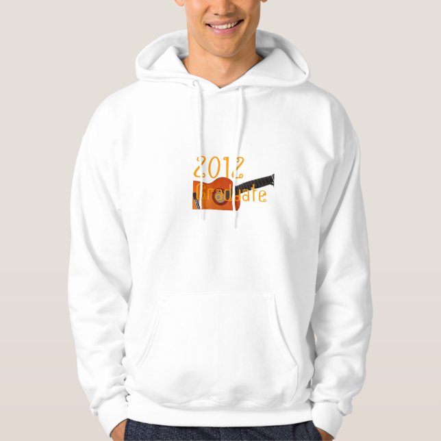 Moletom Camisola Básica com Capuz para graduados de 2012:  (Frente)
