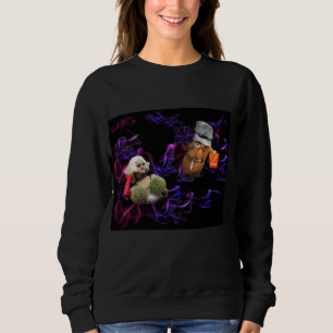 Moletom Camisola básica com imagem não fumadores engraç