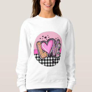 Moletom Camisola Básica das Mulheres de Amor
