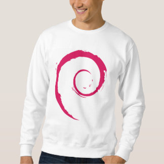 Moletom Camisola básica de Debian, branca