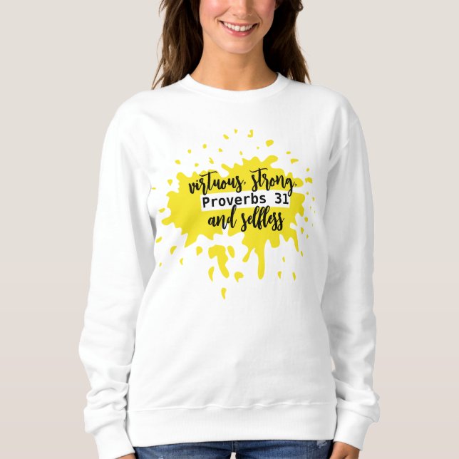 Moletom Camisola básica de uso feminino (Frente)