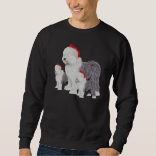 Moletom Camisola básica do Sheepdog inglês velho