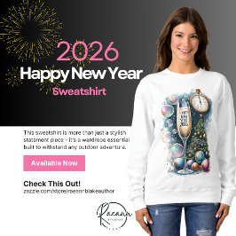 Moletom Camisola Básica Feliz Ano Novo 2026