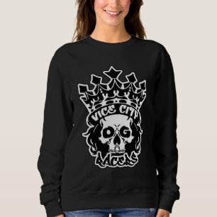Moletom Camisola Básica Feminina c/ Logotipo King Skull