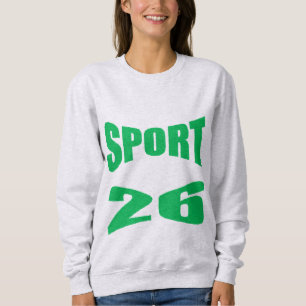 Moletom Camisola Básica Feminina cinza SPORT 26
